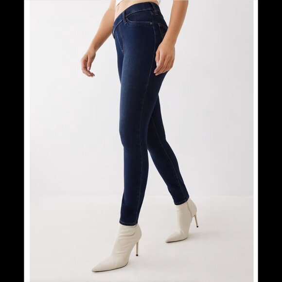 True Religion Dark Wash Pull-on Jeggings (XS) - Picture 3 of 15